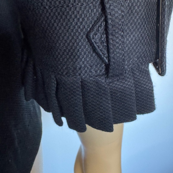 LOFT Black Blazer with Gold Accents. Ptp 18” - Picture 5 of 8